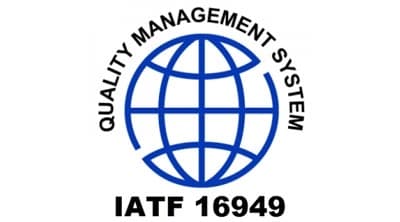 Estamos en proceso de obtención de la IATF16949.